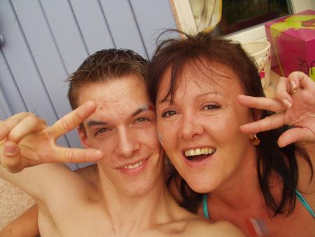 mon cousin et ma tata